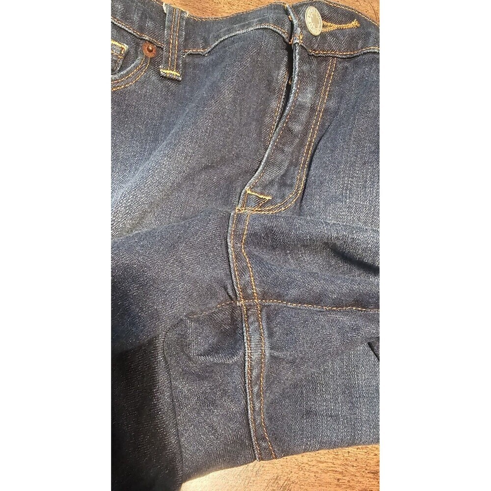 Lucky Brand Jeans Women Size 12 Sofia Ankle Boot Cut Dark Blue Stretch 31 Inseam - Picture 8 of 16